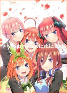 2nd Season of Anime The Quintessential Quintuplets Premieres in October with New Director, Studio