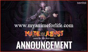 Theatrical Release of "MADE IN ABYSS: Dawn of the Deep Soul" in North America Has Been Postponed