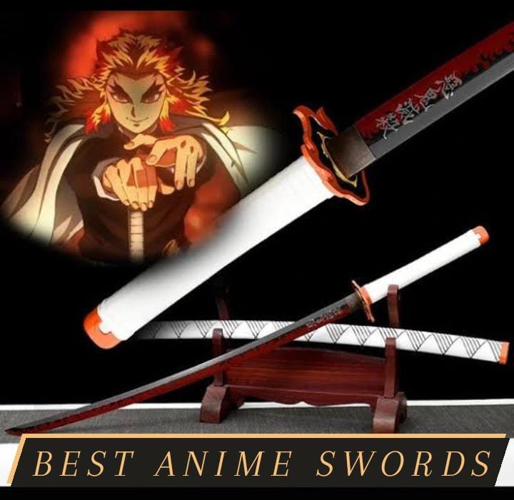 THANOS Demon Slayer Sword Anime Sword 41inch - with Belt - India | Ubuy