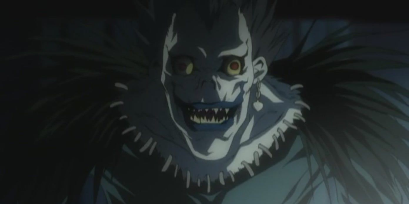 Ryuk Eating Apples in Death Note