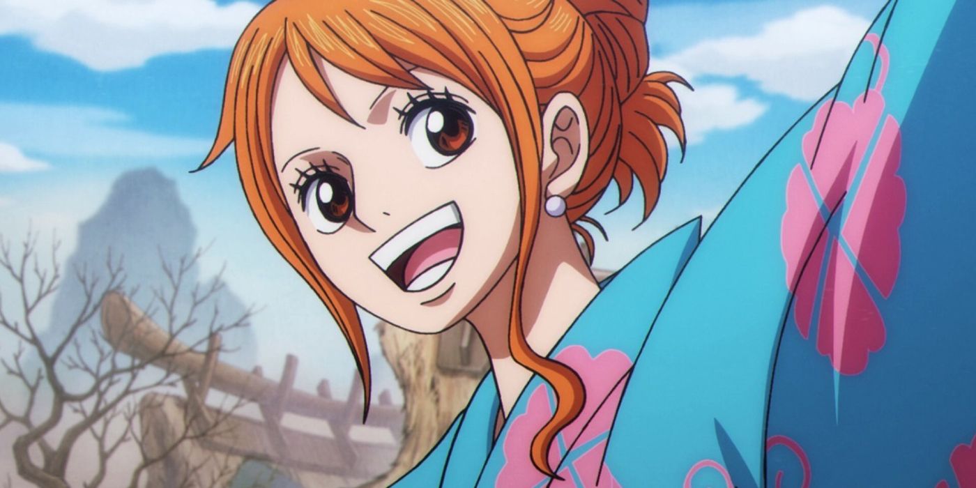 Nami during the Wano arc - One piece anime